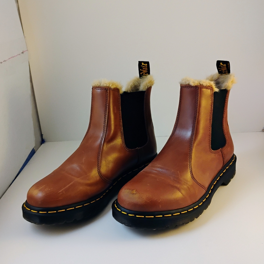 Dr. Martens Black Leather Boots